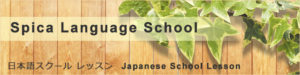 Spica Language School　日本語スクール レッスン Japanese School Lesson